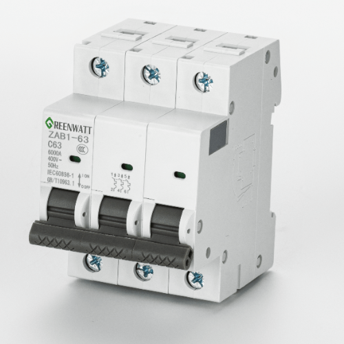 AC MCB 1P 2P 230 V 400V 6KA MINI CIRLICKER AIR -kytkin